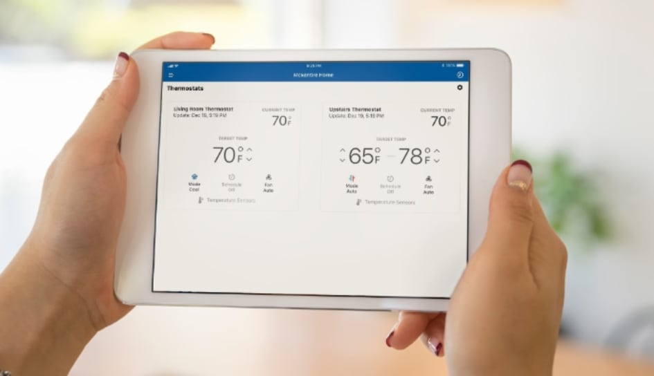 Thermostat control in Camden